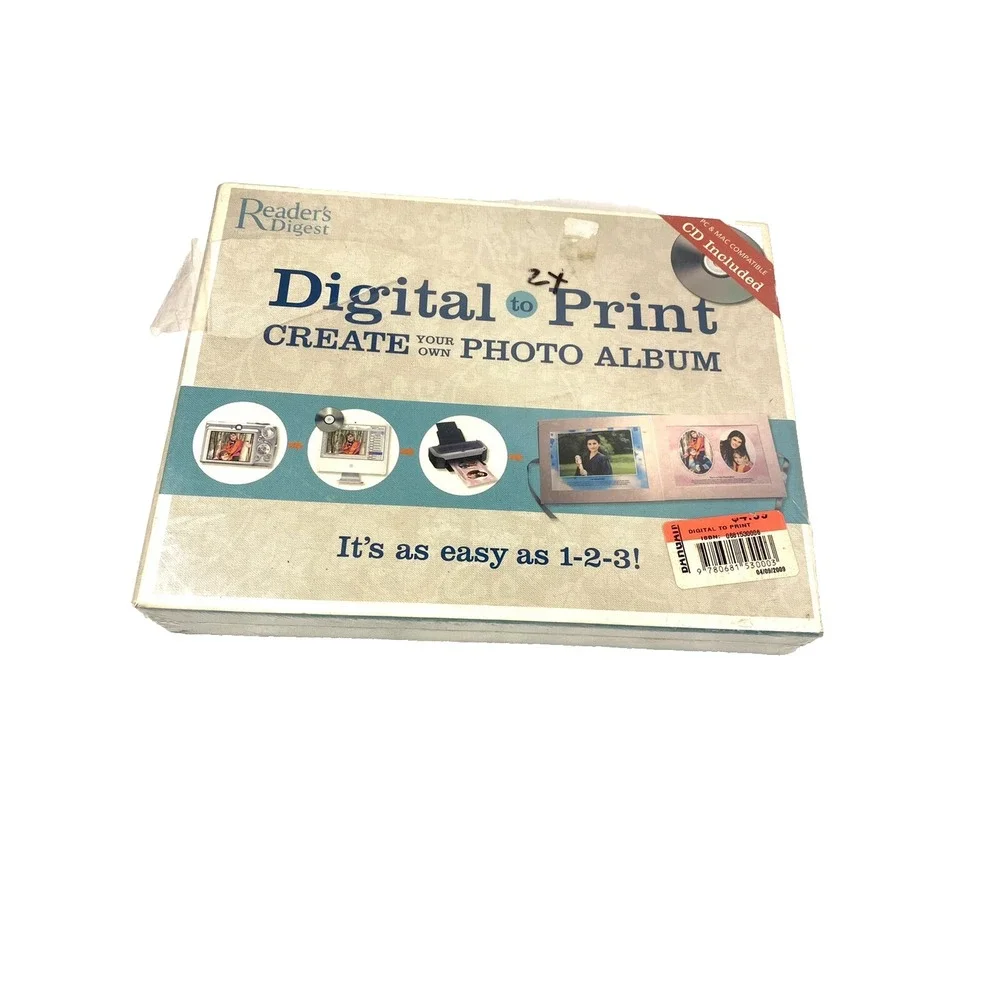 readers digest digital to print create‎ your own photo album
